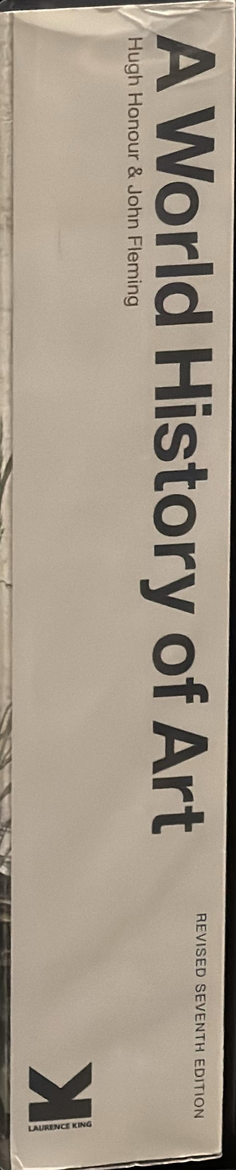 A world history of art spine