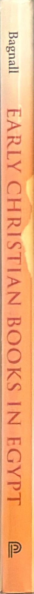 Early Christian books in Egypt spine