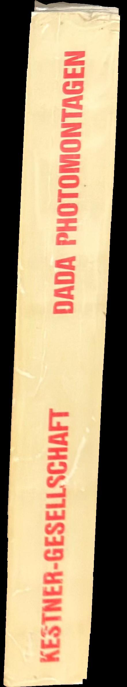 Dada photomontagen : photographie und photocollage spine