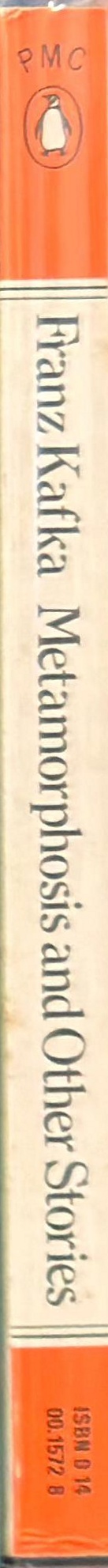 Metamorphosis and other stories spine
