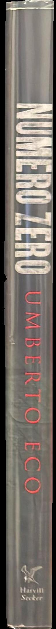 Numero zero spine