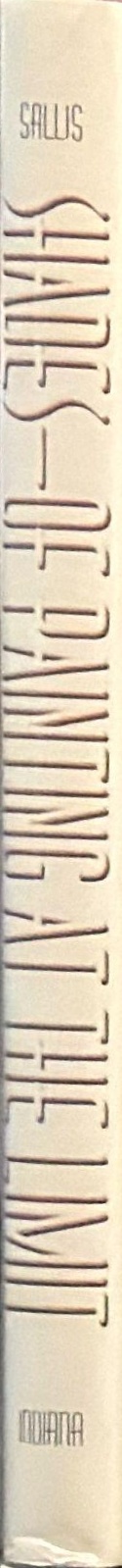 Shades : of painting at the limit spine