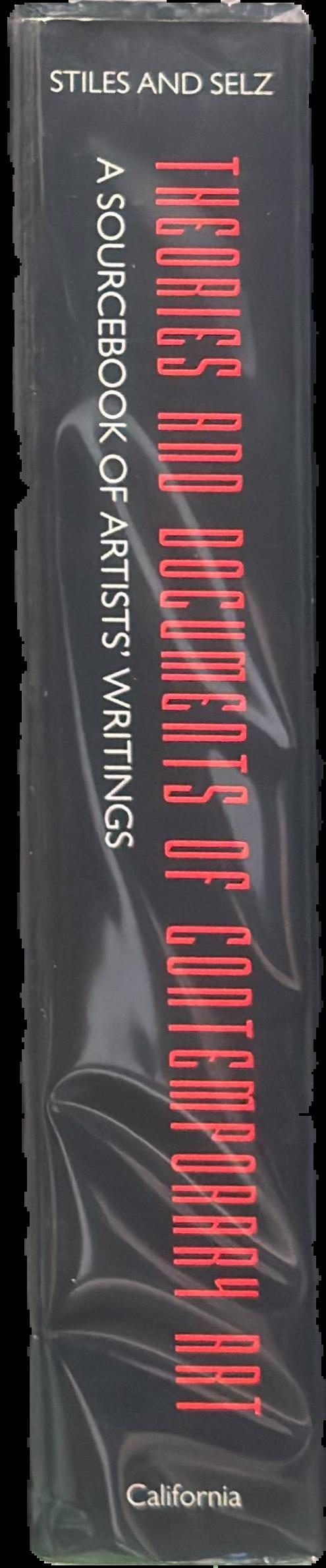 Theories and documents of contemporary art : a sourcebook of artist's writings spine