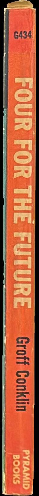 4 for the future : science fiction short novels spine