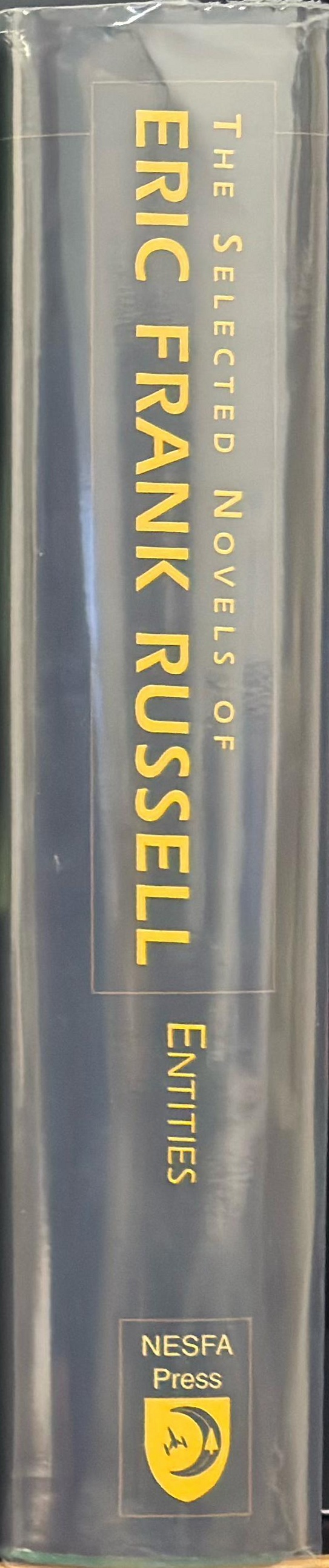 Entities : the selected novels of Eric Frank Russell spine