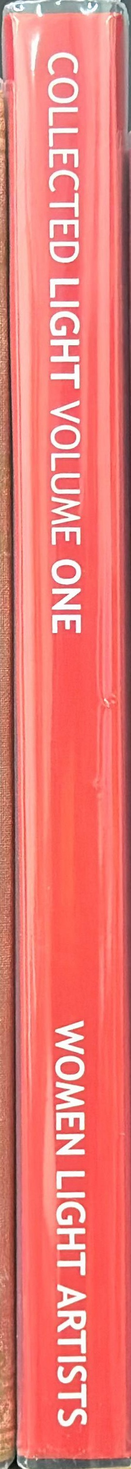Women light artists : collected light, volume one spine