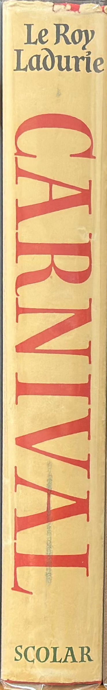 Carnival : a people's uprising at Romans 1579–1580 spine