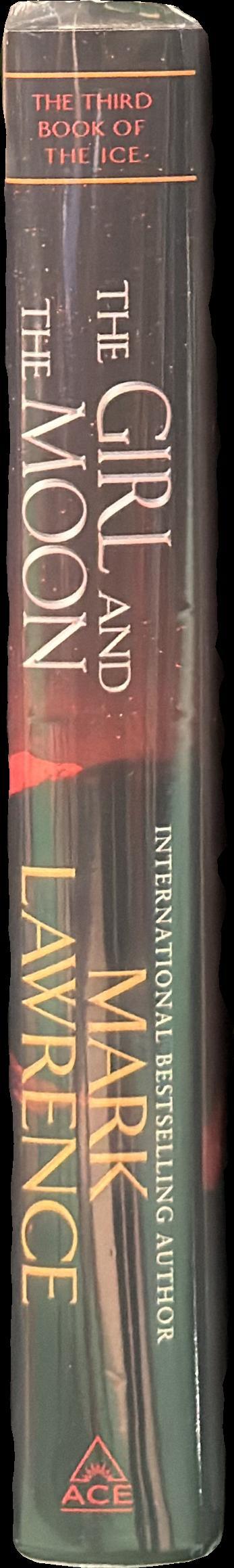 The girl and the moon / Mark Lawrence spine