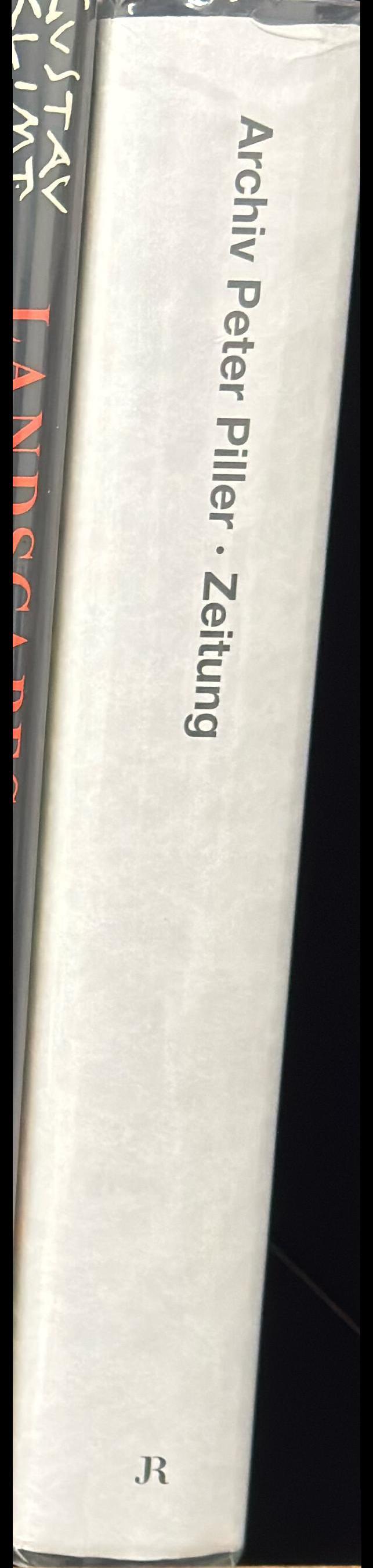 Archiv Peter Piller : Zeitung / Christoph Keller spine
