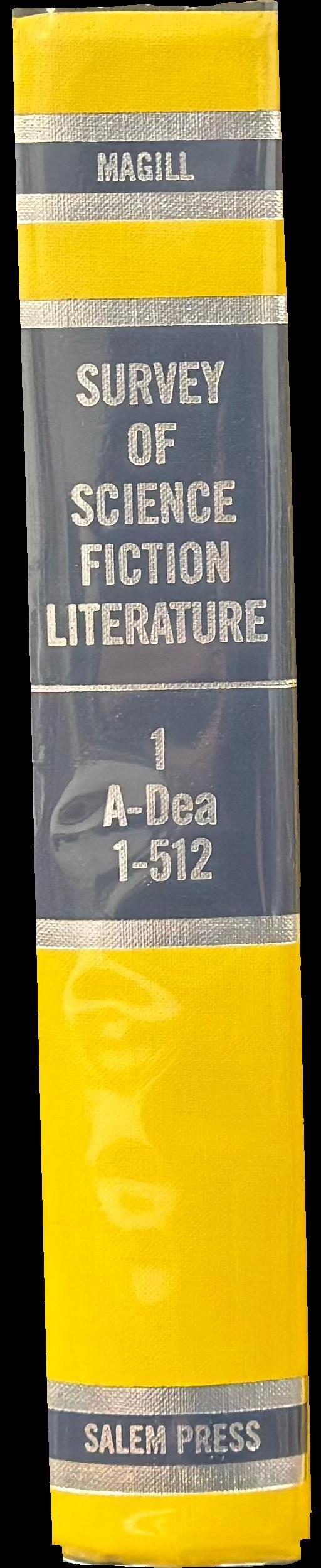 Survey of science fiction literature : volume one : a-dea spine