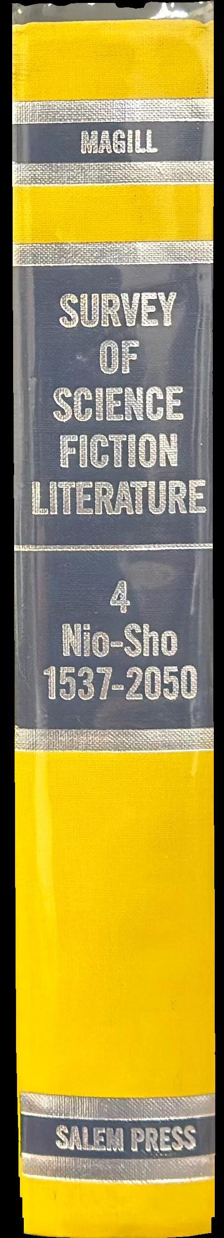 Survey of science fiction literature : volume four : nio-sho spine