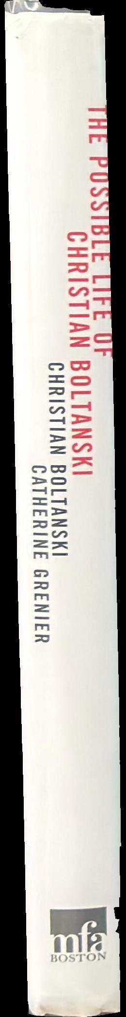 The possible life of Christian Boltanski spine