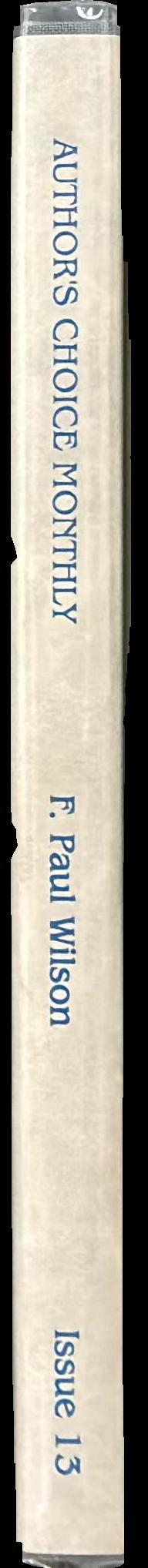 Authors choice monthly : issue 13 : ad statum perspicuum spine