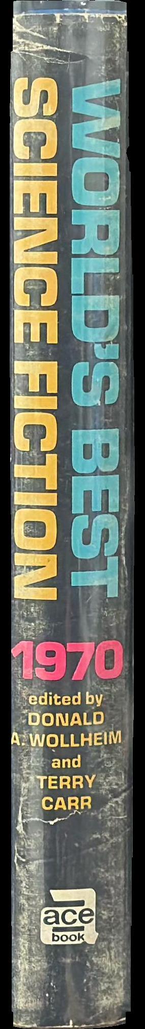 World's best science fiction 1970 spine