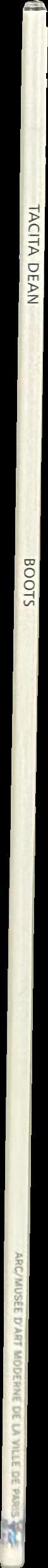 Tacita Dean : Boots spine