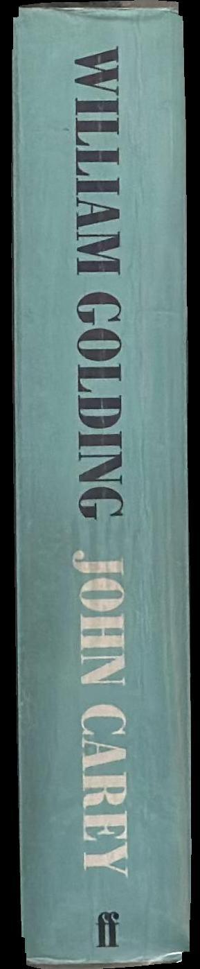 William Golding : the man who wrote Lord of the flies : a life spine