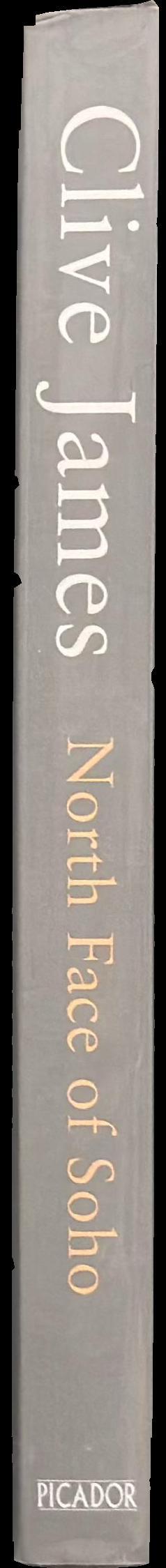 North face of Soho : unreliable memoirs volume IV spine