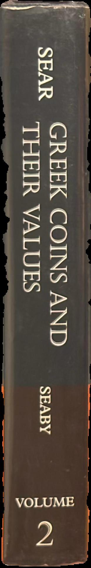 Greek coins and their values : volume II Asia and North Africa spine