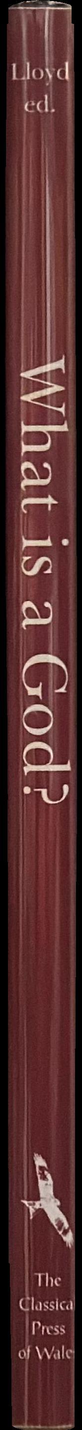 What is a god? : studies in the nature of Greek divinity / editor, Alan B. Lloyd spine