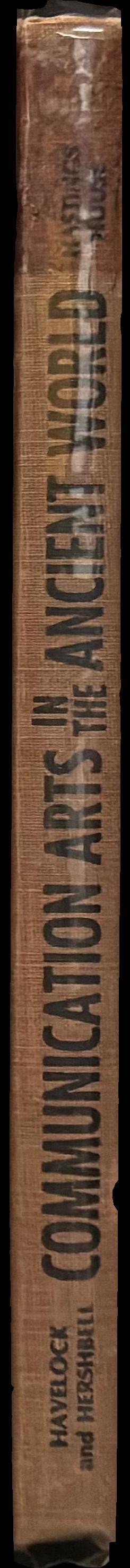 Communication arts in the ancient world spine
