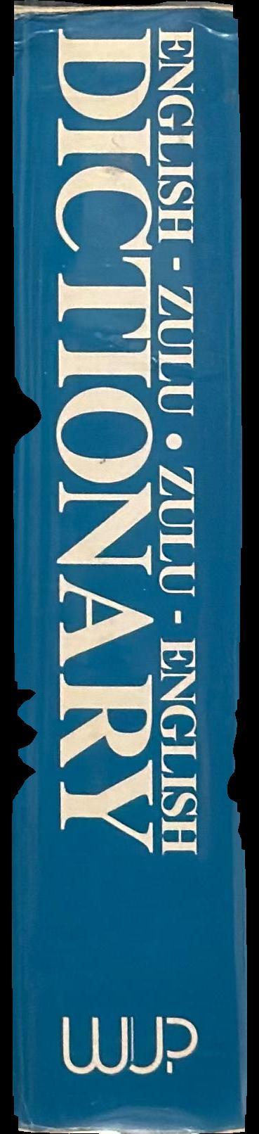 English-Zulu Zulu-English Dictionary / compiled by C M Doke, D M Malcolm, J M Sikakana, B W. Vilakazi spine