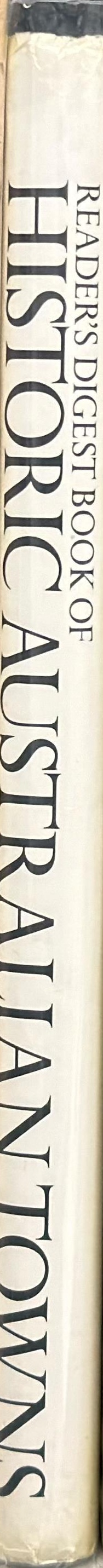 Reader's Digest book of historic Australian towns spine