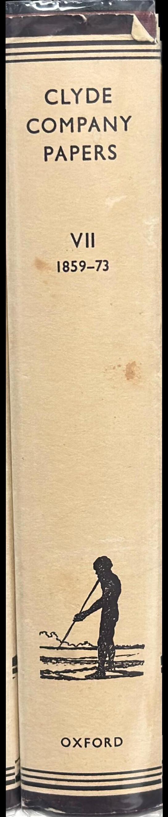 Clyde Company papers : VII epilogue 1859-73 spine