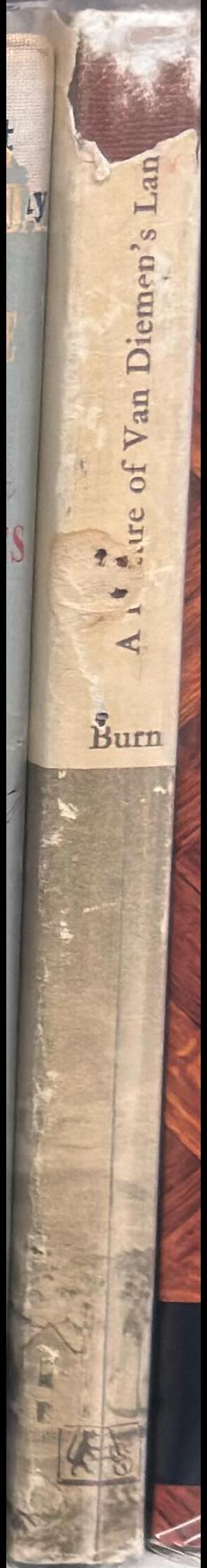 A picture of Van Diemen's Land spine