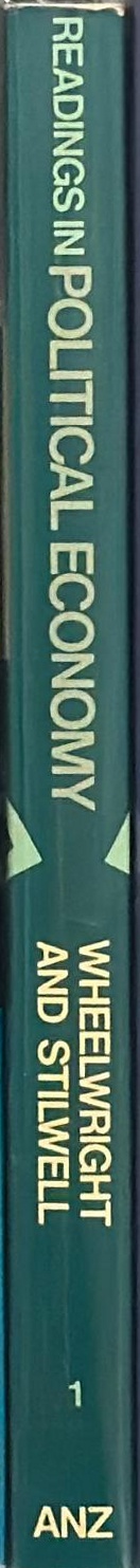 Readings in political economy : volume 1 spine