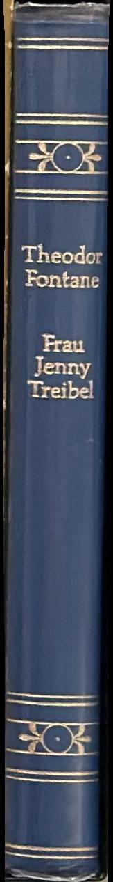 Frau Jenny Treibel / Theodore Fontane spine
