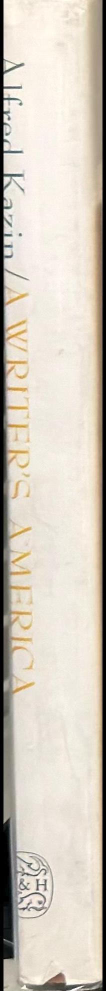 A writer's America : landscape in literature spine