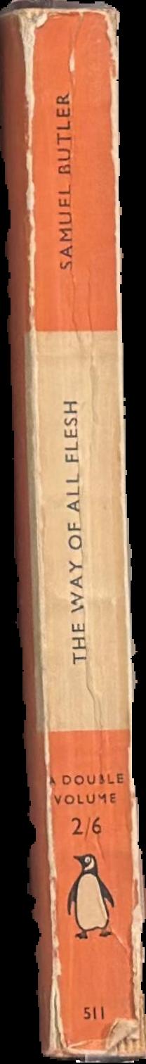 The way of all flesh / Samuel Butler spine