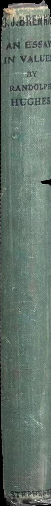 C. J. Brennan : an essay in values spine