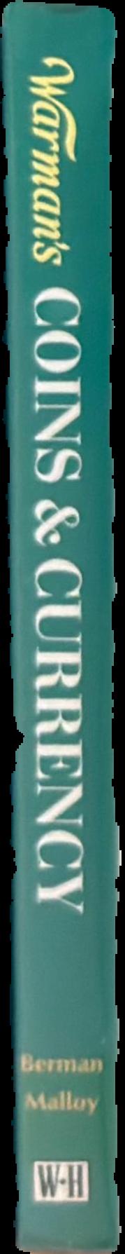 Warman's coins and currency spine