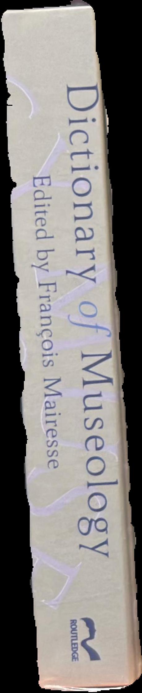 Dictionary of museology spine