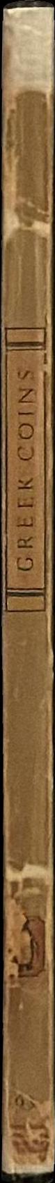 Greek Coins : and their values spine