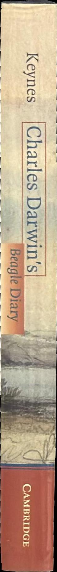 Charles Darwins' Beagle diary / edited by Richard Darwin Keynes spine