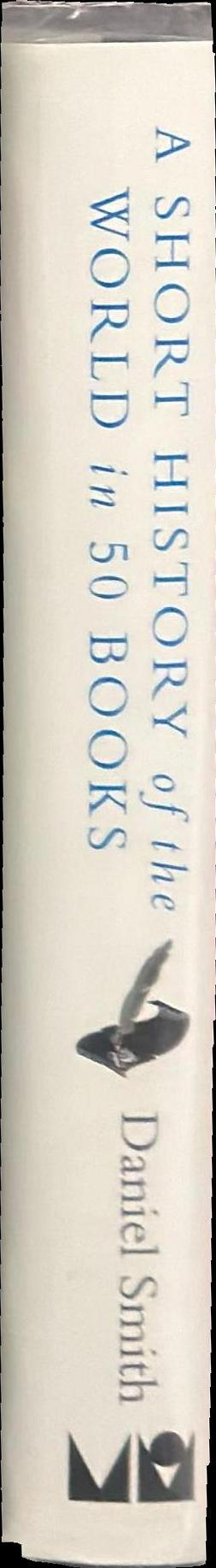 A short history of the world in 50 books spine