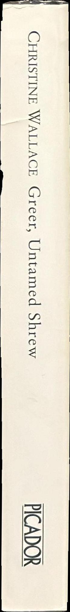 Greer : untamed shrew spine