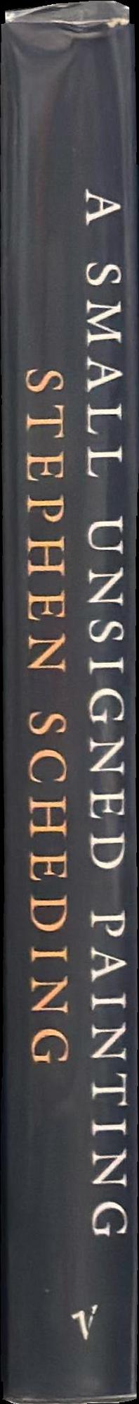 A small unsigned painting spine