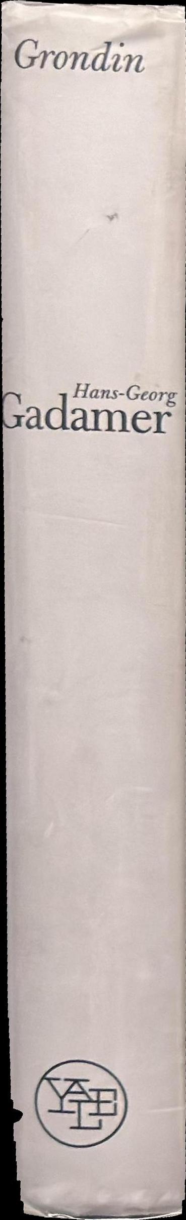 Hans-Georg Gadamer : a biography spine