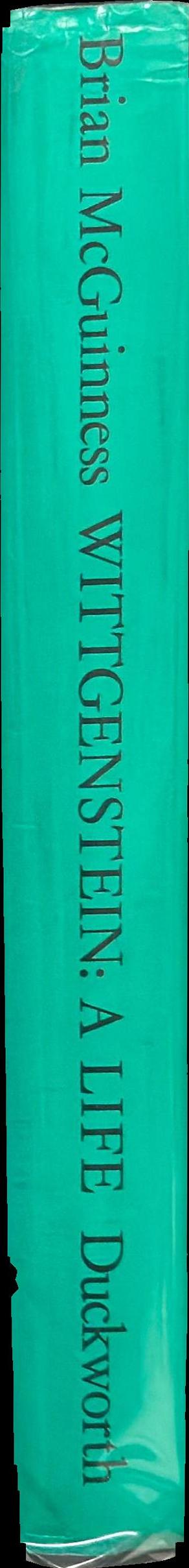 Wittgenstein : a life : young Ludwig 1889-1921 spine