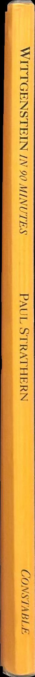 Wittgenstein (1889-1951) in 90 minutes spine