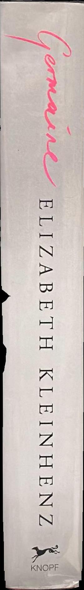 Germaine : the life of Germaine Greer spine