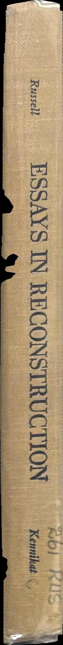 Essays in reconstruction spine