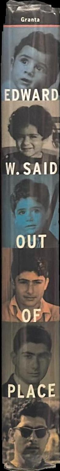 Out of place : a memoir spine