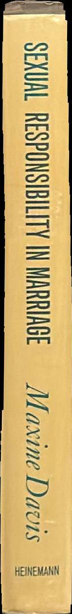 Sexual responsibility in marriage spine