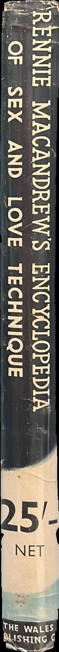 Encyclopedia of sex and love technique : in seven parts spine