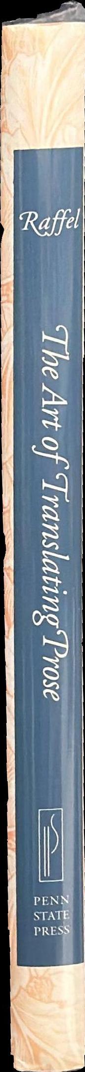 The art of translating prose spine