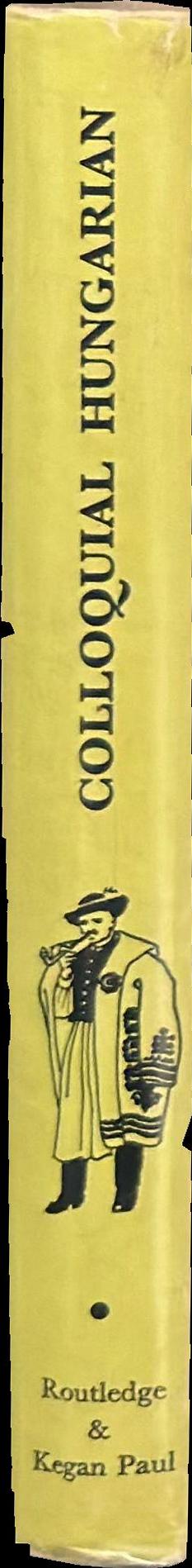 Colloquial Hungarian spine